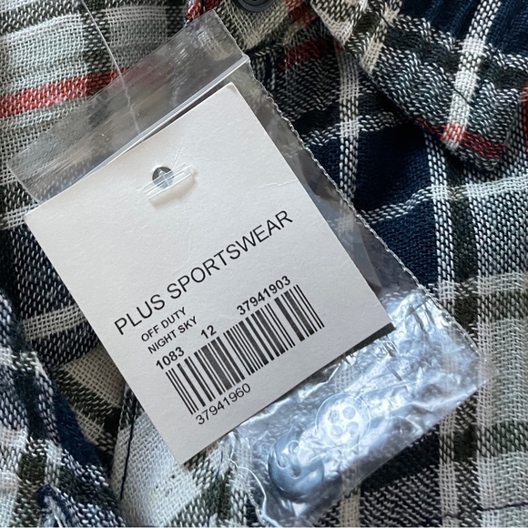 Long Sleeve Button Up Shirt Plus Size 22/24W NEW - Picture 8 of 10